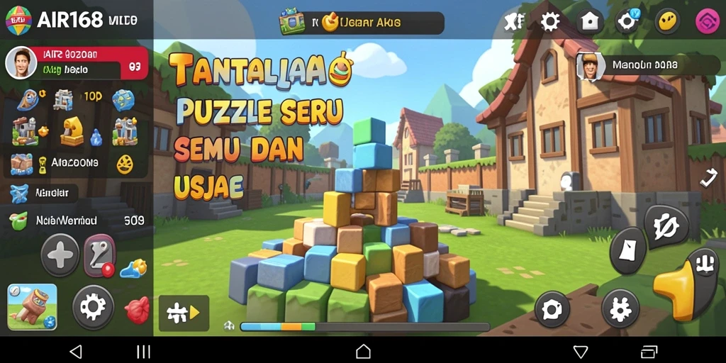 Screenshot dari gameplay menarik dan menantang di AIR168.