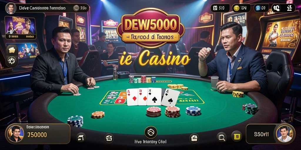 Gameplay menarik DEWI5000 dalam sesi Live Casino.