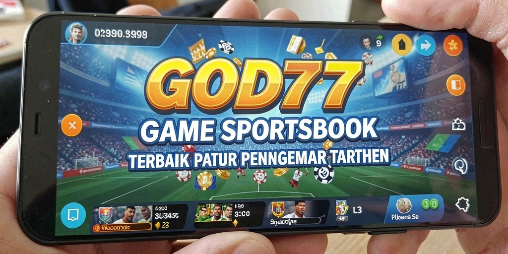 Tampilan permainan Sportsbook GOD77 menampilkan taruhan yang mendebarkan.