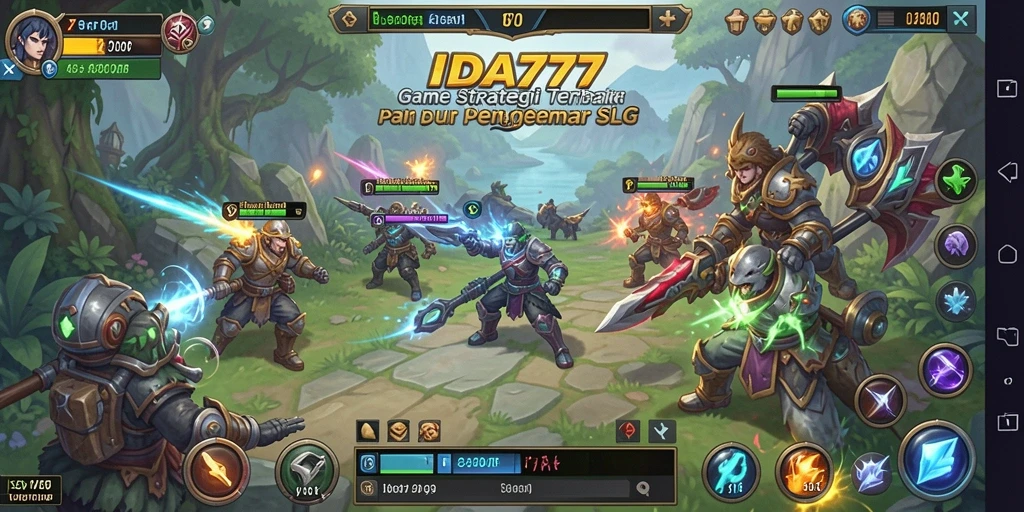 Tampilan gameplay menarik dalam IDA777 dengan strategi SLG.
