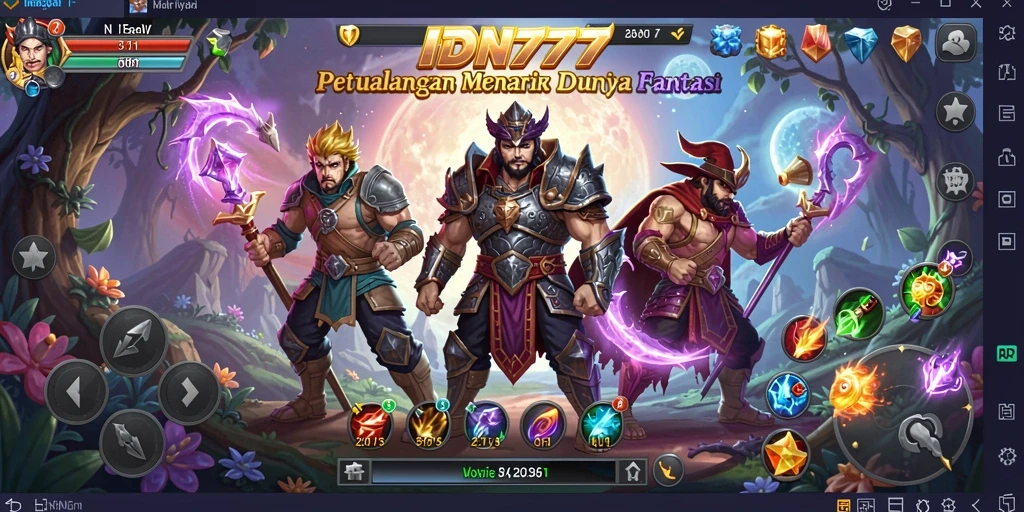Tangkapan layar IDN777 menampilkan aksi menegangkan dalam dunia petualangan.