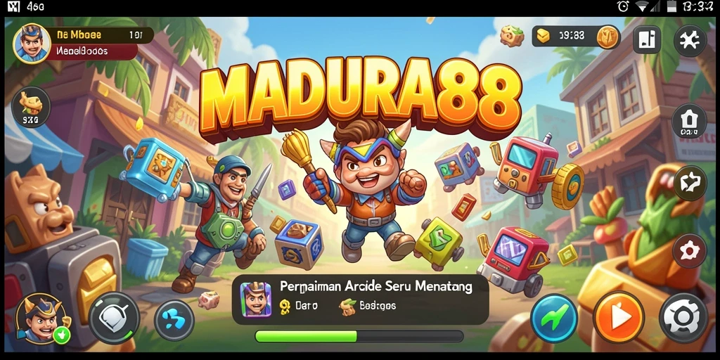 Gameplay seru MADURA88 dengan berbagai tantangan menarik.