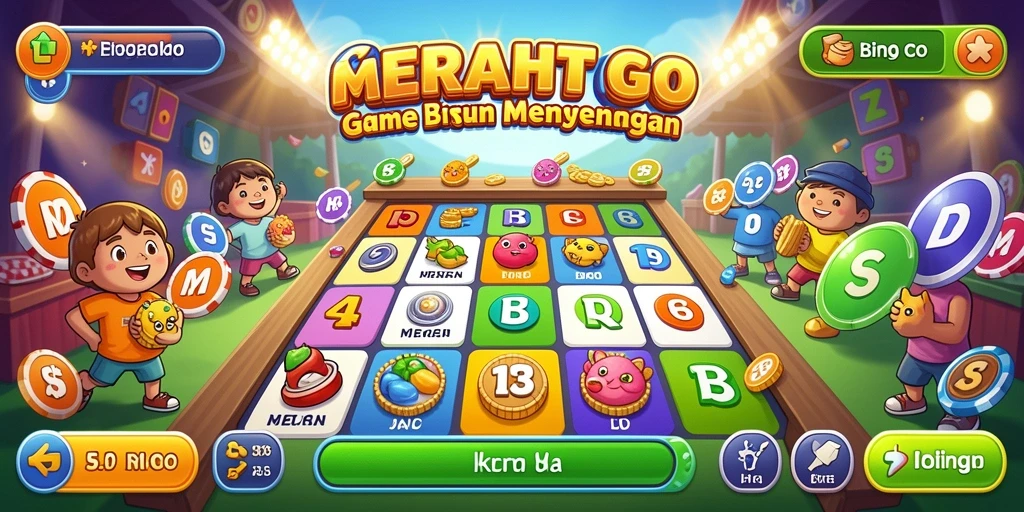 Tampilan gameplay seru dari MERAHTOTO yang memikat pemain.
