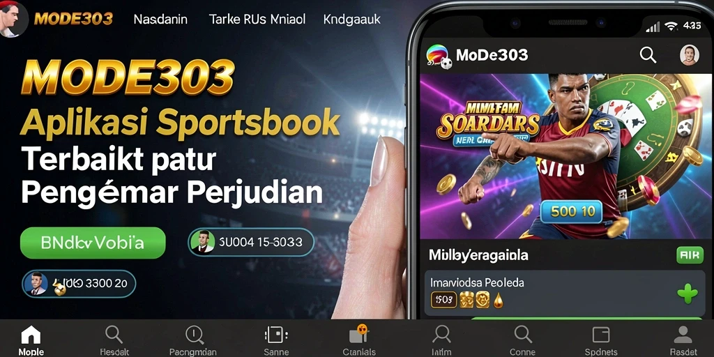 Tampilan menarik dari gameplay Sportsbook di MODE303.
