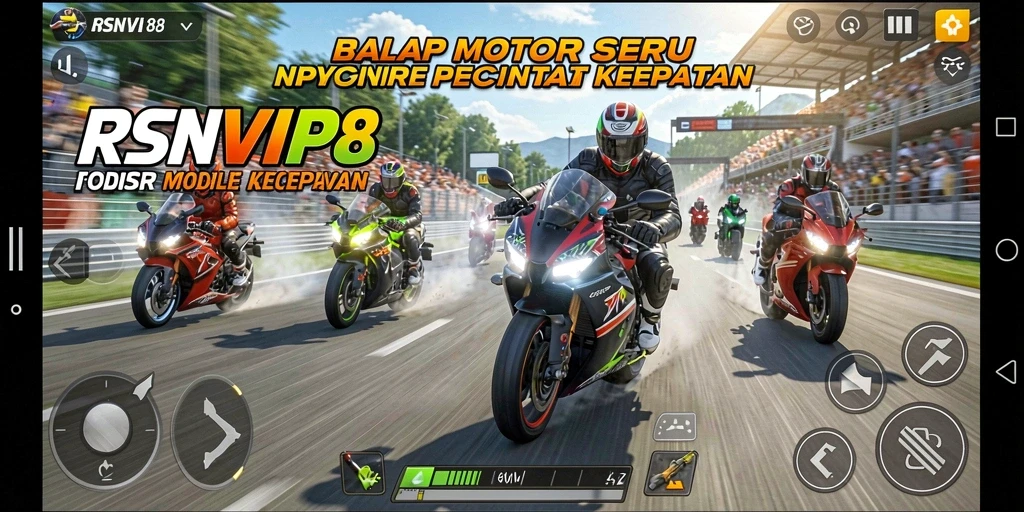 Tampilan gameplay RSNVIP8 yang seru dan mendebarkan.