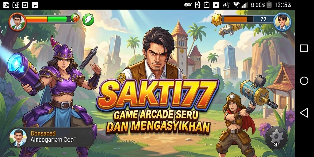 Tampilan gameplay seru dari SAKTI77 yang menarik.