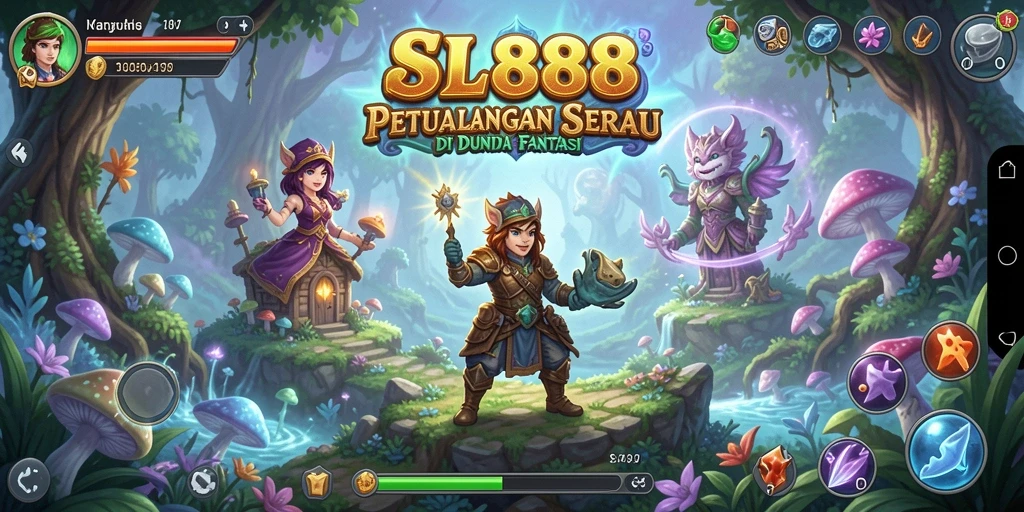 Tampilan gameplay SL888 yang menegangkan dan penuh aksi RPG.