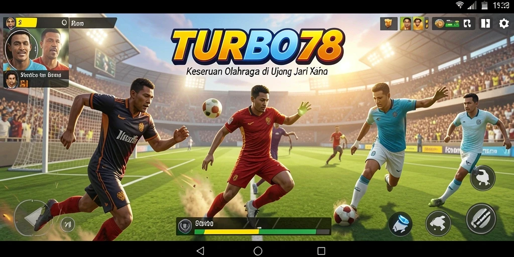 Screenshot TURBO78 menunjukkan pengalaman gameplay yang dinamis dan mengesankan.