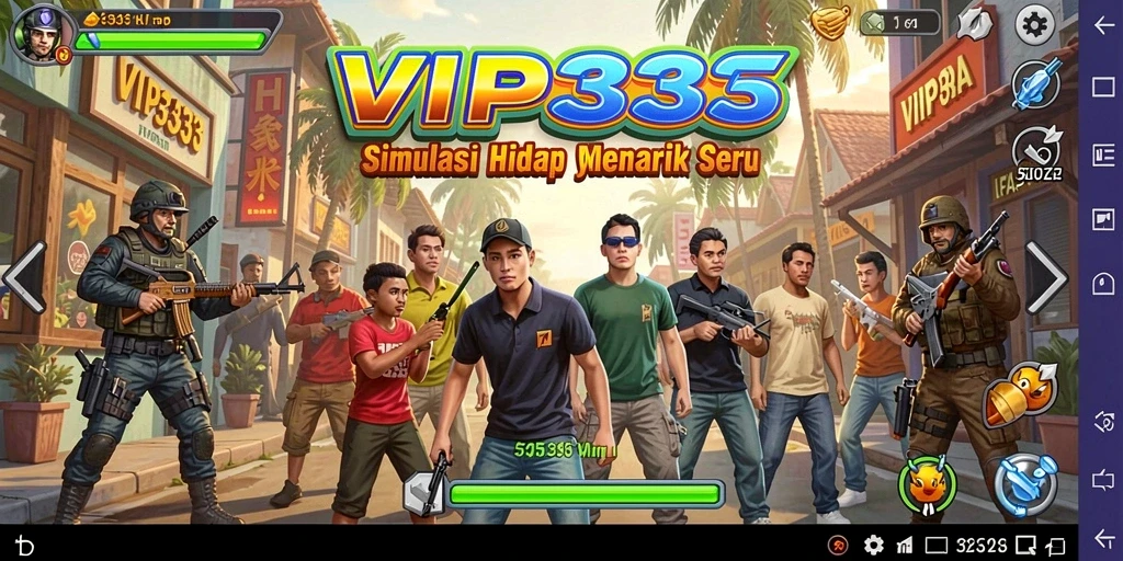 Tampilan menarik gameplay VIP333 yang membawa simulasi hidup ke level baru.