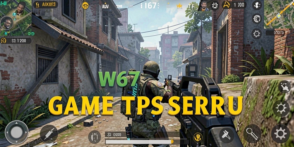 Tampilan gameplay W67 yang mendebarkan dan penuh aksi.